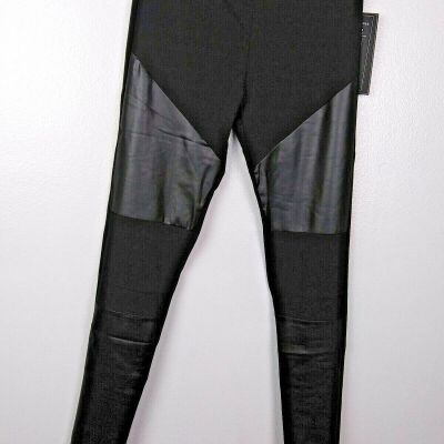 RAG Leggings Women's Medium Black Lightweight Wicking Fitness Workout Athleisure
